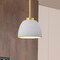 Nuvo Collins - 8 Inch Mini Pendant - with White Ceramic 60/8002 - alternate 2